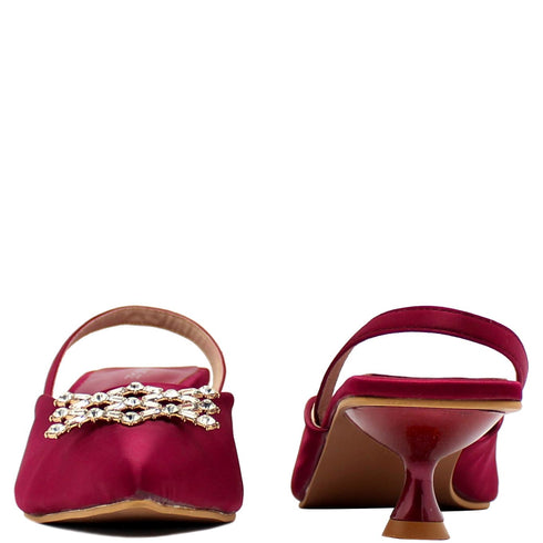 Women Formal Court-Shoes - 74700S (Maroon)